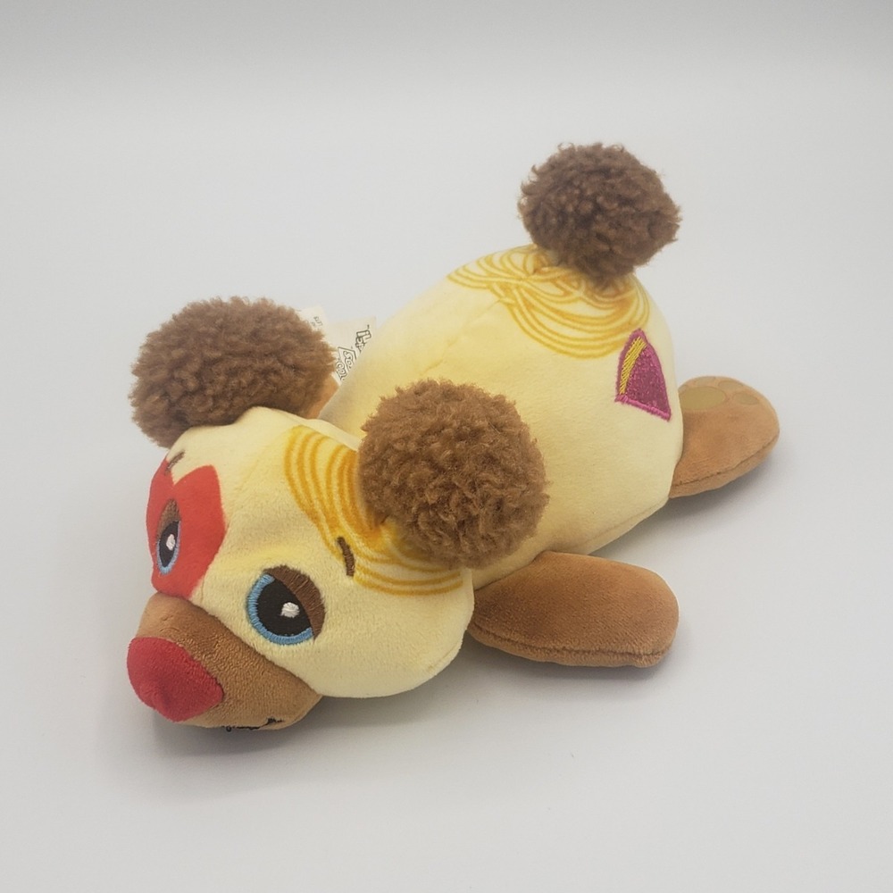 Cutetitos Pizzaitos‎ Meatballito Plush 7" yellow bear beanbag Basic Fun 2020